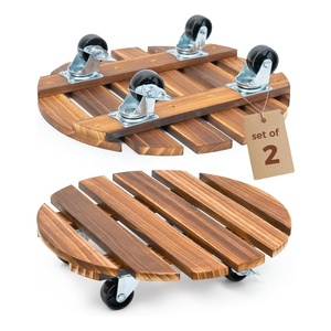 <span class=keywords><strong>Support</strong></span> à <span class=keywords><strong>plantes</strong></span> en bois de 14 pouces avec roulettes, <span class=keywords><strong>support</strong></span> à <span class=keywords><strong>plantes</strong></span> <span class=keywords><strong>roulant</strong></span> <span class=keywords><strong>pour</strong></span> intérieur et extérieur, <span class=keywords><strong>support</strong></span> à <span class=keywords><strong>plantes</strong></span> en bois robuste <span class=keywords><strong>pour</strong></span> pot de fleurs - Product Image 2