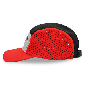 Gorras Deportivas Personalizadas de Secado Rápido para Campamento, Gorras con Perforación Láser, Gorras de Entrenamiento de Poliéster Impermeables con Correa Ajustable, Gorra de Alta Gama - Product Image 5