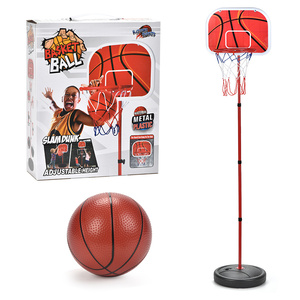 Children Indoor Outdoor <b>Sport</b> <b>Toys</b> Adjustable Portable Basketball Hoop Stand Set - Product Image 1