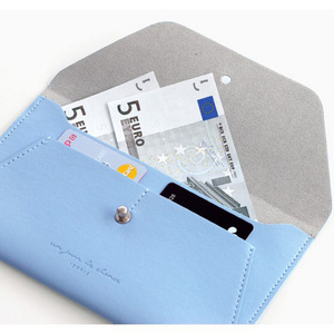 Porta pasaportes coreano largo, porta billetes de viaje, estuche para pasaporte, organizador de documentos y tarjetas bancarias. - Product Image 5