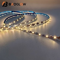 Bande lumineuse LED intelligente 3000K 4000K 6000K 12000K, étanche IP20 IP43, pour décorations de Noël, de fêtes, de maison, de jardin et d'arbres