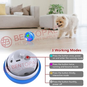 Jouets pour chats et chiens, balles automatiques à roulement, rechargeables par USB, jouets interactifs intelligents pour animaux de compagnie, balles amusantes, cadeau pour chatons et chiots - Product Image 3