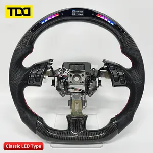 Volant intelligent personnalisé en fibre de carbone TDD avec LED pour Acura Galaxy Pro - Product Image 3