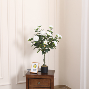 Vendita calda di nuovo Design artificiale albero albero fiore all'ingrosso camelia albero casa ufficio Derco - Product Image 2