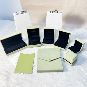 Factory Direct Brand Jewelry <b>Box</b> For Women Luxury <b>Gift</b> Packaging Pendant Bracelet <b>Earring</b> Ring <b>Box</b> Full Set With Accessories - Product Image 2