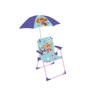 مظلة للأطفال, مظلة قابلة للطي مناسبة للاستخدام في الهواء الطلق ومزودة بمظلة قابلة للإزالة ومظلة للشاطئ