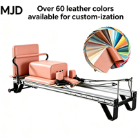Machine de Pilates Reformer Professionnelle en Aluminium MJD pour Studio de Gymnastique Commercial, Lit de Pilates en Alliage avec Logo Personnalisé ODM