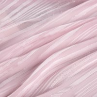 Tela de chifón de poliéster jacquard plateado transparente OEM ligera B1 para confección de Shayla, caftán y sari