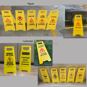 لوحة علامات التحذير البلاستيكية - Product Image 5