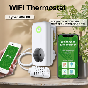 Termostato Wi-Fi Kiwi Warmer KW600 <span class=keywords><strong>con</strong></span> Misuratore di Potenza e <span class=keywords><strong>Sensore</strong></span> CO2 Opzionale per Tutti gli Elettrodomestici per Risparmiare Energia - Product Image 5