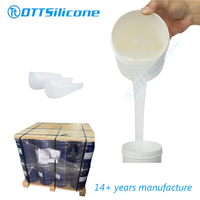 Silicone souple de qualité médicale pour la fabrication de semelle intérieure caoutchouc de silicone RTV-2 liquide