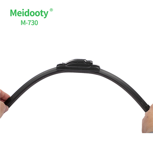 Nhà Sản Xuất Bán Hàng Trực Tiếp 28-Inch Bracketless Đôi Mềm Lưỡi gạt nước Đa Chức Năng Phổ Tự Động Kính Chắn Gió Cần gạt Nước Tốt Nhất - Product Image 6