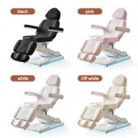 Lit de massage moderne 3/4 moteurs avec accoudoirs, chaise de massage électrique de luxe pour salon de beauté, esthéticienne, spa médical
