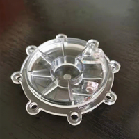 Production transparente faite sur commande de pièces de moulage par injection de polycarbonate de Pmma
