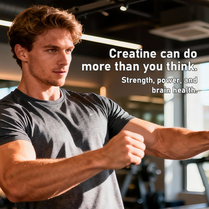 Créatine en poudre ODM de grande qualité avec de l'arginine HCL, améliore la force, favorise la masse musculaire maigre et la fonction cérébrale - Product Image 6
