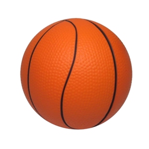 BSBH Brinquedo Bola Atacado Basquete PU Espuma Anti Stress <span class=keywords><strong>Ball</strong></span> com Logotipo Personalizado Impresso