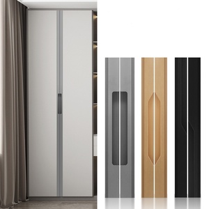 Manija invisible en forma de U para cajones pequeños de baño, manija empotrada para puertas de armarios y roperos, manija de techo para iluminación en hoteles - Product Image 2