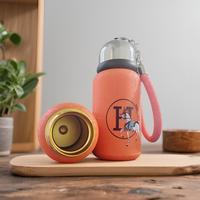 Cadeau haut de gamme, tasse isotherme de luxe légère, revêtement intérieur en titane, thermos compact mini sous vide, logo personnalisable