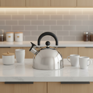 Stovetop 2L Eco-Friendly Mirror Polish Stainless Steel <b>Tea</b> Kettle with Loud Whistling for Boiling Water - Product Image 1