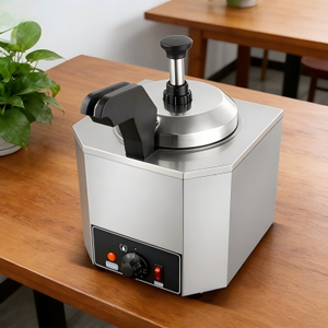 Scaldasalse Isolato a Testa Singola Salvaspazio per Banconi Commerciali, Perfetto per Mantenere Caldi Cioccolato e Topping di Marmellata - Product Image 4