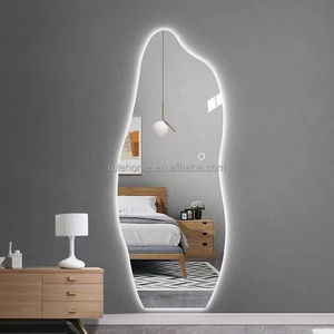 <span class=keywords><strong>Specchio</strong></span> <span class=keywords><strong>da</strong></span> terra a figura intera con illuminazione a LED, grande, in vetro, <span class=keywords><strong>da</strong></span> appendere o montare, per <span class=keywords><strong>soggiorno</strong></span> - Fornitura diretta dalla fabbrica - Product Image 6