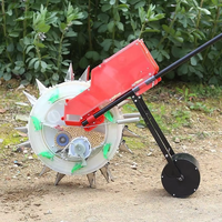 Nouvelle petite machine d'application d'engrais manuelle multifonctionnelle entièrement automatique semoir de soja de maïs d'arachide pour la plantation de graines
