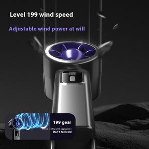 Ventilateur portable mini USB rechargeable silencieux et écologique avec moteur sans balais, <span class=keywords><strong>crochet</strong></span>, cadeau d'entreprise personnalisé en plastique - Product Image 4