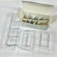 Boîte personnalisée et étiquettes 3ml 2 flacons Peptid avec 3ml boîtes à eau avec plateau en plastique