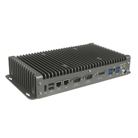 Mini PC Industrial Intel Celeron J4125 de Cuatro Núcleos, 6 Puertos USB, 2 Puertos COM, 2.5G, SSD, Nuevo, Compatible con Linux, Sin Ventilador, Computadora Integrada