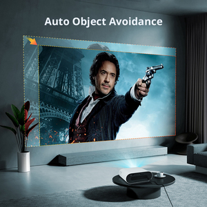 Hotack bán buôn L005 wifi thông minh không dây điện thoại di động máy chiếu Full HD rạp hát tại nhà video proyector Máy chiếu di động 4K - Product Image 3