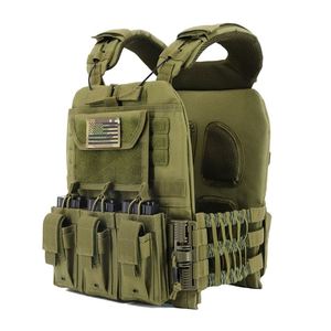 Gilet tactique de combat à dégagement rapide avec poche pour chargeur - Product Image 3