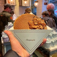 Emballage personnalisé pour gaufres, porte-gaufres en papier imprimé, porte-frites, cône à crêpes triangulaire pour emporter
