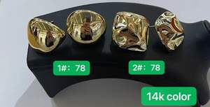 Set 1016 2 <span class=keywords><strong>Orecchini</strong></span> Xuping <span class=keywords><strong>Online</strong></span> Artificiali Stile Africano, <span class=keywords><strong>Orecchini</strong></span> a Cerchio Trendy per Signore - Product Image 6