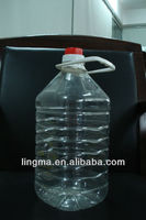 Machine semi-automatique de moulage par étirage de bouteilles PET en plastique d'eau minérale Machine de soufflage de 10 litres souffleur de bouteilles