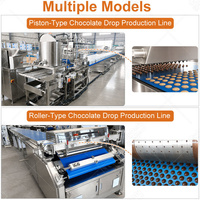Machine de fabrication de chocolat MY Small Chocolate Chip Rotary Depositor Make Machine, ligne de production de chocolat en morceaux pour la fabrication