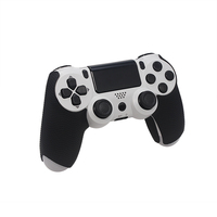 Autocollant antidérapant pour manette PS4, avec capuchons pour joysticks