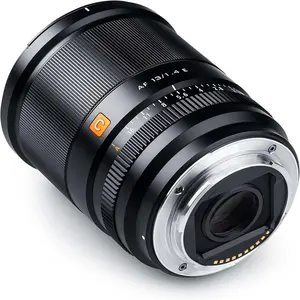 Lentes de câmera Viltrox AF 13mm 1.4E Lentes grande angulares 9 lâminas de abertura máxima F1.4 Lentes de câmera para câmeras Sony E Mount