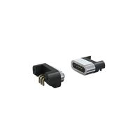 Haute Courant Électronique 12v PCB DC 3 Broches Led Connecteur Magnétique Mâle Femelle Charge Pogo Pin Ordinateur Portable Batterie Connecteur