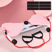 Plateforme vibrante commerciale pour la perte de poids, équipement de fitness pour affiner la taille, en ABS, plateau tournant pour exercices de torsion et de rotation.