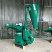 Broyeur à marteaux industriel pour biomasse, machine à broyer le bois, le sciure, la paille, les coques de riz, les coques de noix de coco, les déchets agricoles, recyclage