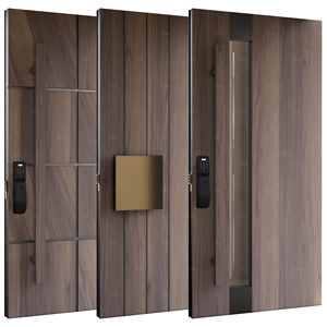 Cina top di fabbrica custom design di lusso casa <span class=keywords><strong>esterna</strong></span> porte d'ingresso moderne in <span class=keywords><strong>legno</strong></span> porte d'ingresso principali porte esterne - Product Image 4