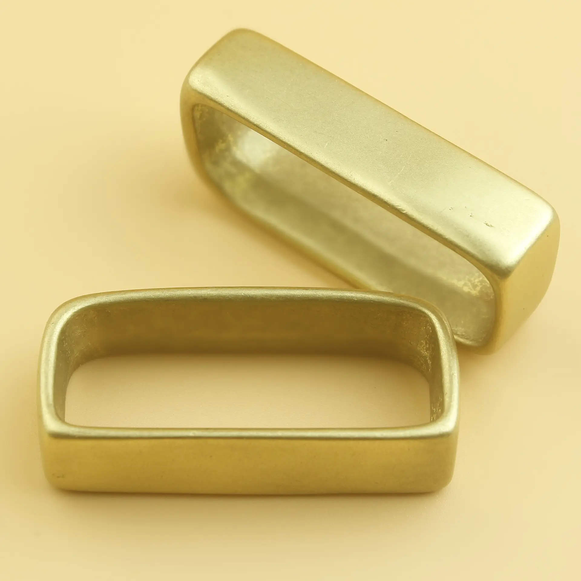 30mm,35mm 40mm 41mm inner width solid brass belt buckle brushed loop keeper