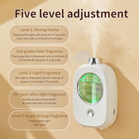 Diffuseur d'arômes à air froid alimenté par batterie, capacité de 10 à 50 ml, coque en plastique, montage mural, double usage, bureau