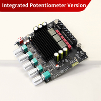 Carte d'amplificateur 2.1 canaux XY-ST21PRO TPA3221, module d'amplificateur de puissance numérique 100W×2+200W pour subwoofer, supérieur au TPA3116