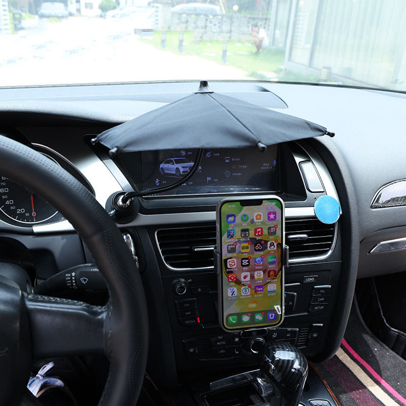 Sunshade metal sheet A+soft handle+adhesive base