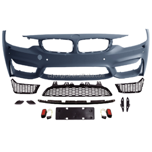 M4 Stoßstangen Msport M Sport Stoßstange Zubehör M4 Style Front stoßstange für BMW 4er F32 F36 F33 2014 2015 2016 2017 2018 2019 - Product Image 2