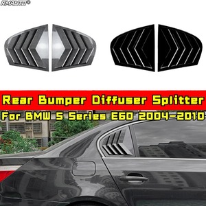 Rear <b>Window</b> Side Vent Shutter Louver <b>Cover</b> Trim Rear Quarter Panel <b>Window</b> for BMW 5 Series E60 2004-2010 Car Accessories - Product Image 1