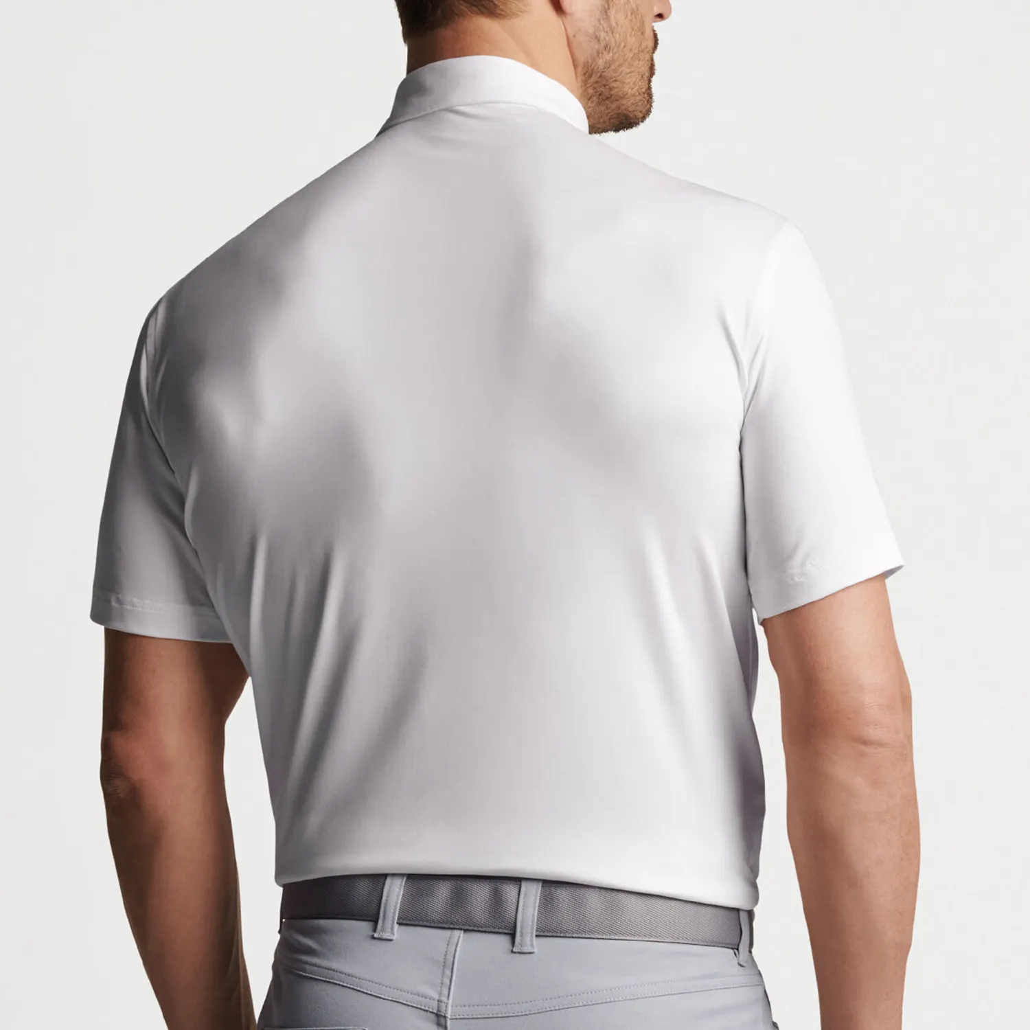 Camicie a sublimazione vuote con logo personalizzato per golf 100 polo in cotone mercerizzato bianco poliestere