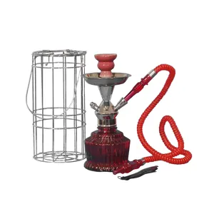 Vasos de Base cuadrada Multicolor para Hookah, Mini narguile pequeño de unidad portátil, venta al por mayor de fábrica de China