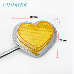 Luz LED de Marcador Lateral de Coche JDM de 9 Colores, Intermitentes de Corazón, <span class=keywords><strong>Indicadores</strong></span> de Corazón, Luz de Corazón para Coche, 12 V - Product Image 3